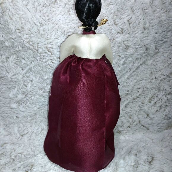 Korean doll w stand. - Picture 7 of 8